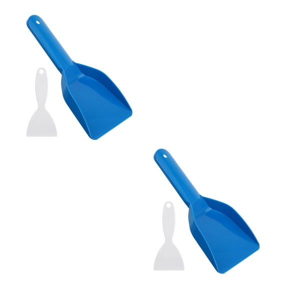 2 Pack Snow Blower Cleaning Tools Freezer Electric Shovel Ice Scoop