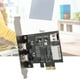 thumbnail image 4 of PCI -E 1X a 3 puertos 1394A (2 de 1) Tarjeta vertical Tarjeta de captura de vídeo de 800 Mbps, 4 of 9
