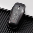 thumbnail image 1 of Funda protectora de TPU para mando a distancia para Ford Mustang Explorer Taurus F-150 (negro), 1 of 5