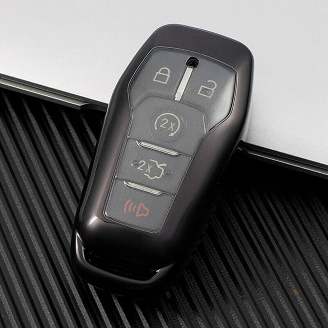 Funda protectora de TPU para mando a distancia para Ford Mustang Explorer Taurus F-150 (negro)
