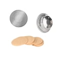 thumbnail image 2 of Lipstore 54 mm Coffee Filter Basket Stainless Steel Kitchen Tools Round Paper Filters Set A, 2 of 8