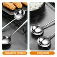 thumbnail image 6 of Stainless Steel Spoon Serving Wok Utensils Ladle Soup Spoons Kitchen Scoop Child, 6 of 6