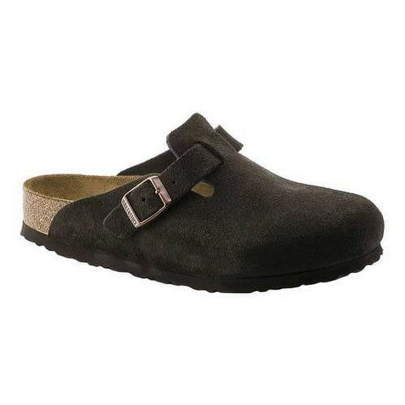 Birkenstock Boston Suede with Soft Footbed