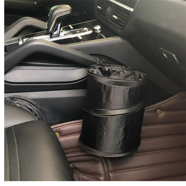 1pc Collapsible & Extendable Car Trash Can, 4l Large Capacity