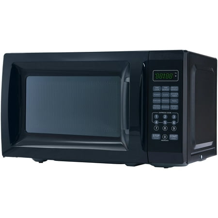 Mainstays™ 0.7 cu ft. 700-Watt Microwave, Black with 10 Power Levels