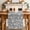 White Dark Gray, variant on Farmhouse Country Table Runner 72 Inches, Grey Vintage Trees Rustic French Garden Bed Runner Dresser Scarves Tabletop for Indoor Outdoor Parties/Ceremony/Banquet, 13" x 72"