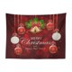 thumbnail image 2 of Christmas Day Decoration Background Cloth Peach Velvet Fabric Wall Decoration Painting Tapestry, 2 of 6