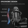 thumbnail image 2 of GTPLAYER Gaming Chair, Computer Chair with Footrest and Lumbar Support, Height Adjustable Gaming Chair with 360°-Swivel Seat and Headrest for Office or Gaming (Yellow), 2 of 2