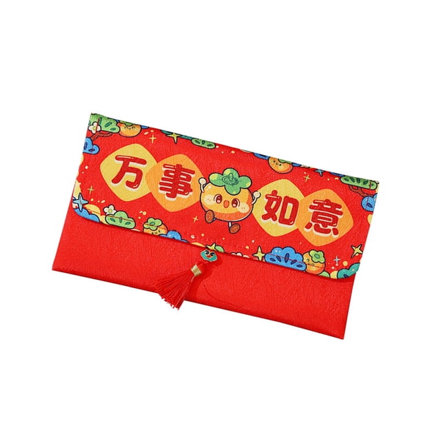 simhoa Chinese Lunar New Year Red Envelopes Present for Wedding Festival Graduation C