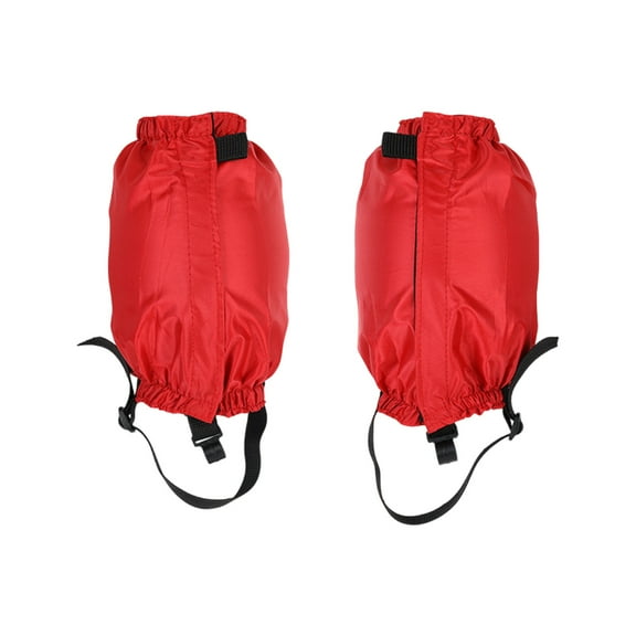 Uutvmp Snow Leg Gaiters, Ski Cover Waterproof and Sand Proof Foot Cover, Lightweight Breathable for Hiking, Camping, Walking, Ankle Gaiters Outdoor Mountain Climbing