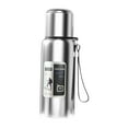 thumbnail image 4 of Botella de agua aislada, hervidor portátil, dispensador de bebidas calientes, para bebidas frías y calientes, retención de calor, taza térmica para 600 ml, 4 of 8