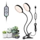 thumbnail image 2 of Invernadero USB Clip-on LED Dimmable Cultive Sótano de la luz Flor de interior Planta suculenta Crecimiento de la lámpara de plántula 1250 Lumen 30W 2 cabezas Scienceny  HA011855-02B, 2 of 7