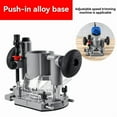 thumbnail image 4 of Adjustable Trimming Machine with Plunge Router Base,Double Handle,Heavy-Duty Milling Power Tool for  Woodworkin, 4 of 6