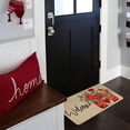 thumbnail image 4 of Valentines Day Door Mat,Floral Mason Jar Love Heart Valentines Indoor Outdoor Non-Slip Doormat,Entryway Front Porch Valentine''s Day Welcome Mat for Entrance Decor,30" x 17", 4 of 6