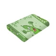 thumbnail image 6 of Wijzvio Just A Girl Who Loves Pickles Throw Blanket Soft Fuzzy Fleece Blanket For Couch Bed Living Room Decoration 80"X60", 6 of 9