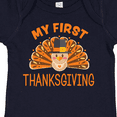 thumbnail image 4 of Inktastic Cute Turkey My 1st Thanksgiving Boys or Girls Baby Bodysuit, 4 of 5