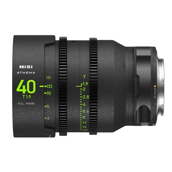 NiSi 40mm  Athena Prime Full Frame Cinema Lens T1.9 (RF Mount)