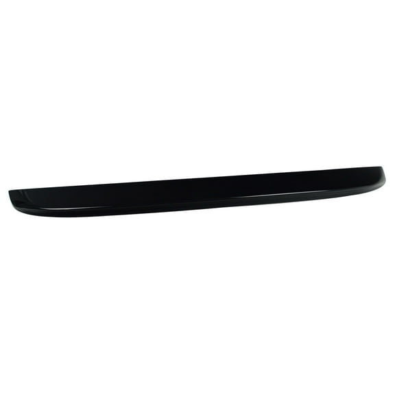 Ikon Motorsports Compatible with 03-09 Nissan 350Z Painted #KH3 Super Black Trunk Spoiler - ABS