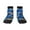 3 Black, variant on Sharks Skateboarding With Palm Pattern Quarter Crew Socks,Toe Seamed Ankle Socks,Cotton Cushioned Breathable Athletic Crew Sports Socks