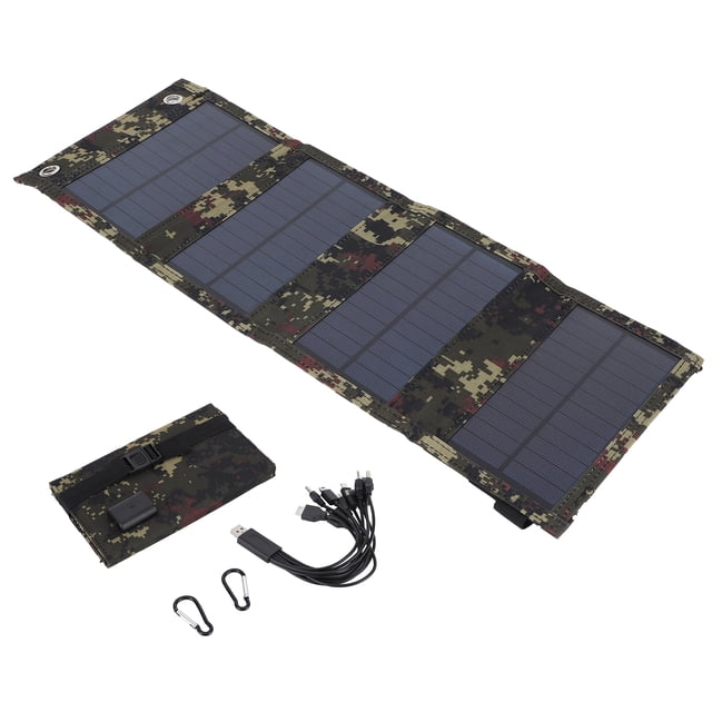 Banco De Energía Solar, Cargador De Panel Solar De Silicio Monocristalino, Coche De Camping Al Aire Libre Para Yates RV Para Teléfono Celular