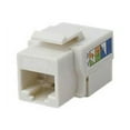 thumbnail image 2 of 10Pack Cat6 Keystone Jack Punch Down Unshielded White, 4XKJC6WH10PK (8HY285), 2 of 2