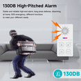 thumbnail image 6 of Tuya WiFi Home Security Systems Wireless Burglar Alarms with Motion Sensor Window Sensor Door Sensor Smart APP Control, 6 of 8
