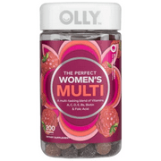 OLLY Women's Multi Vitamin Gummies with Biotin, Blissful Berry (200 Ct.)