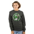 thumbnail image 4 of Vanity Smurf Green For St Paddys Day Unisex Plus Size Long Sleeve Shirt Brisco Brands 5X, 4 of 6