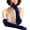 navy, variant on Womens Gloves Velvet Long Tea Party Wedding Prom Formal Gloves Costume Gloves