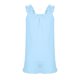 thumbnail image 4 of Camisola de Cuello Redondo sin Mangas Casual Y Pantalones Cortos de Estilo de Chicas con Correas Y Doblados Acanalados, Tela Suave Transpirable, Traje de Dos Piezas de Color Sólido, 4 of 9