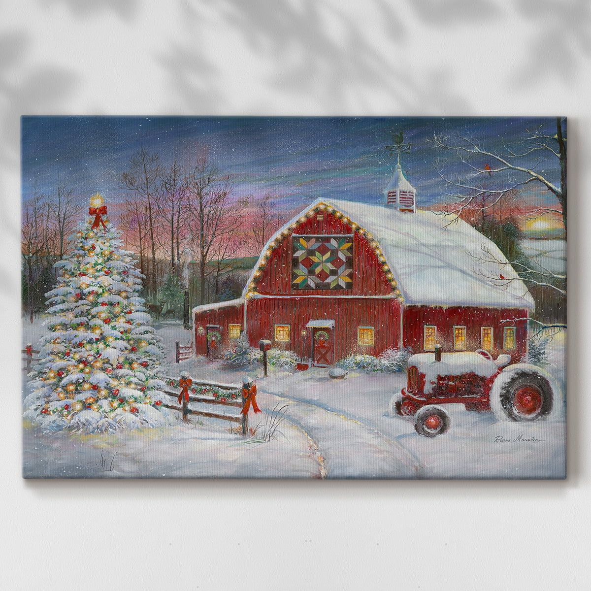 Anticipating Christmas- Gallery Wrapped Canvas