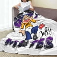 thumbnail image 3 of Lsque Sml Jeffy Pattern Fuzzy Fleece Throw Blanket Extra Large,Super Soft,Fluffy and Warm Blankets for Couch,Bed,All Season Use (40"x30"), 3 of 7
