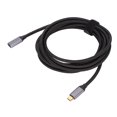 thumbnail image 4 of Cable de extensión tipo C 4K 60Hz Resolución 10Gbps Resistente al desgaste Tipo C Macho a Tipo C Hembra con carcasa de aluminio 300cm, 4 of 10