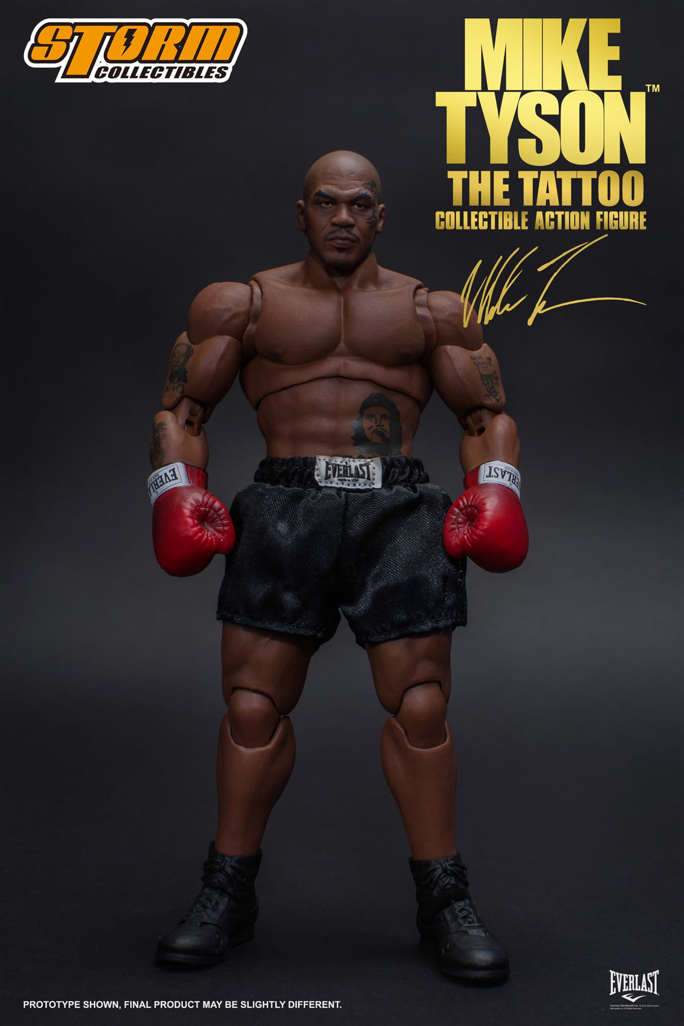 Storm Toys 1/12 Scale Mike Tyson THE TATTOO Collectible Action Figure