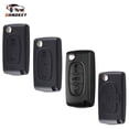 thumbnail image 2 of Dandkey Flip Folding 2/3/4 Buttons Car Remote Key Shell Fob Case For Peugeot 207 307 308 407 607 807 For Citroen C2 C3 C4 C5 C6, 2 of 7