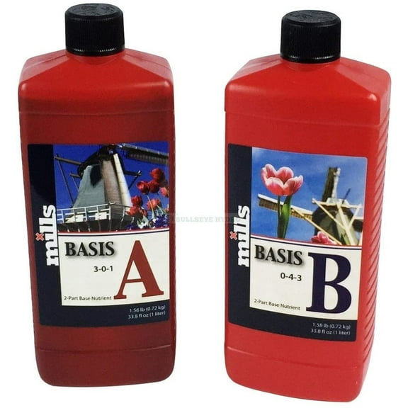 Mills Nutrients Basis A&B 1 Liter Set