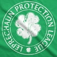 thumbnail image 2 of Leprechaun Protection League T Shirt Funny Green Saint Patricks Day Novelty Tee Graphic Tees, 2 of 7