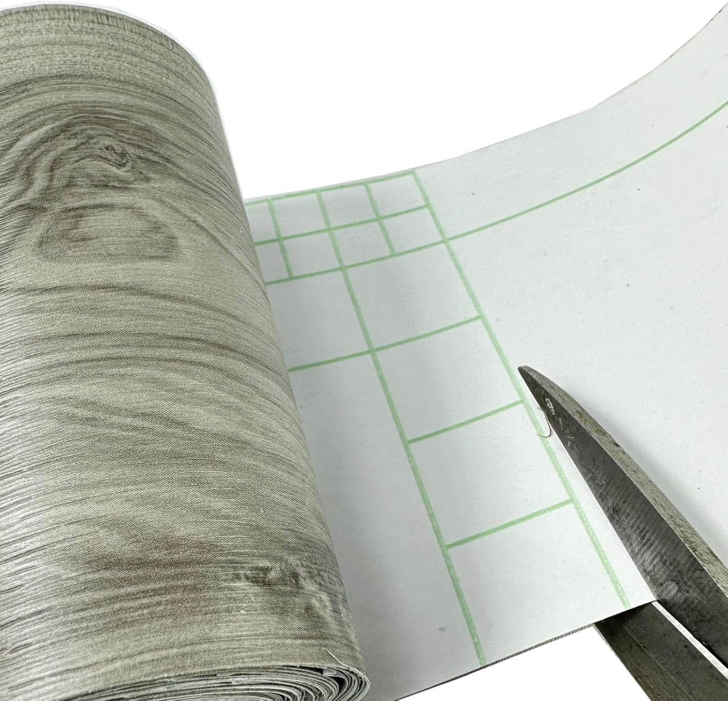 2-Roll Black Wood Grain Wallpaper Border – Peel & Stick With Scraper Tool, Waterproof Mirror Frame Tape, Self-Adhesive Wall Trim For Bathroom, Kitchen, And Furniture (3.9 X 16.4 Ft)