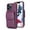 Purple, variant on Nalacover Crossbody Wallet Case for iPhone 13 Pro Max, Back Card Slots Magnetic Button Cover with Adjustable Shoulder Strap Lanyard Kickstand Soft TPU Elegant PU Leather Shockproof Case,Purple