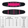 thumbnail image 4 of Entrenador de cintura ajustable para espalda, cinturón recortador, deportes, gimnasio, Fitness, levantamiento de pesas, cinturón Abdominal delgado, 4 of 5