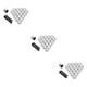 thumbnail image 2 of Riwesomey 20 piezas tapas de tuerca de rueda de coche cubierta de tornillo de cubo automático alta fijación protección de enchufe especial fácil Type1 Riwesomey  CBP030869, 2 of 6