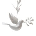 thumbnail image 1 of Adorno colgante de paloma de , figuras de palomas, estatuas de pájaros, manualidades decorativas de hierro, , paloma voladora, escultura Zulema Figuras de simulación, 1 of 8