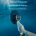 thumbnail image 5 of Bigcan Dome Port for DJI Osmo Action 5 Pro/4/3, 30M Waterproof Diving Dome Lens with 95% Light Transmission, Semi-Hemispherical Split Waterline for Underwater Photography, 5 of 10