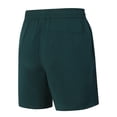 thumbnail image 4 of ibiyuan Mens Sweat Shorts Chino Shorts Gym Shorts Men Shorts Elastic Waist Drawstring Running Shorts Quick Dry Straight-Fit Gym Shorts Men Beach Vacation Shorts with Pockets, 4 of 4
