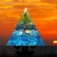 thumbnail image 4 of Kuymtek Adorno Curativo Energético Resina Piramidal Cristales, 4 of 9