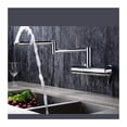 thumbnail image 4 of Wall Type Universal Rotating Folding All Copper Cold And Hot Optional Kitchen Faucet Washing Pool Mop Pool Dish Basin Foldable Sink Tap ,High Water Flow Rate, 4 of 5