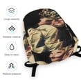 thumbnail image 6 of Melanie Martinez Adjustable Laptop Backpack Daypack Satchel Bookbag Half Printed Rucksack Travel Bag School Bag, 6 of 8