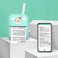 thumbnail image 1 of Edgergery Imprimantes Thermiques Mini Portatives Sans Encre Sans Fil Bluetooth Imprimantes HD Android et IOS, Peuvent Imprimer une Banque de Questions, des Photos, des Étiquettes, des Documents, Etc., 1 of 5