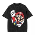 thumbnail image 2 of Camisetas de Super Mario para hombre, camisetas de verano Y2K divertidas de manga corta, camiseta de cuello redondo, camiseta informal de hip hop, gran oferta, 2 of 5