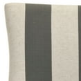 thumbnail image 7 of SAFAVIEH Becca 19''H Stripe Linen Dining Chair Flat Nail Head Grey / White, 7 of 7